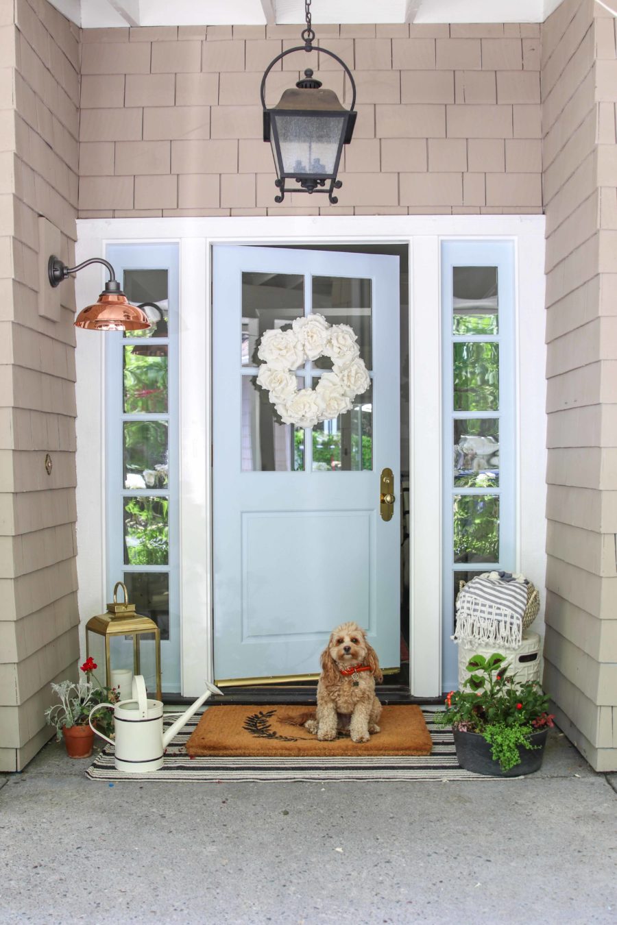 How To Paint A Front Doorstep