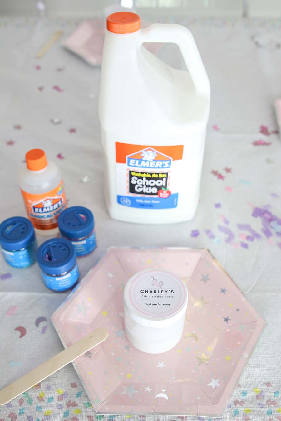 Slime Party - How To throw an easy no-mess party 