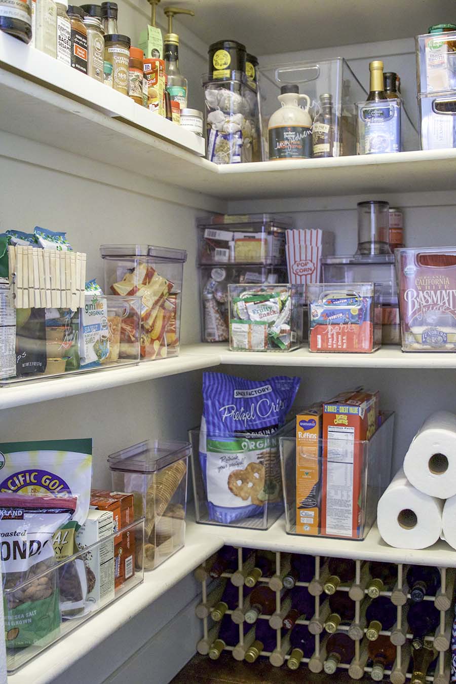 kitchen pantry organization