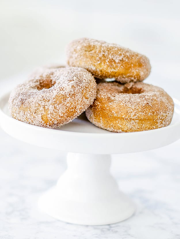 easy baked pumpkin donuts