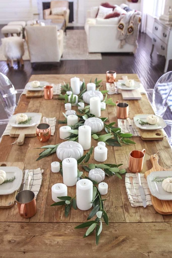 5 Tips for Creating a Fall Tablescape - Entertaining - Modern Glam