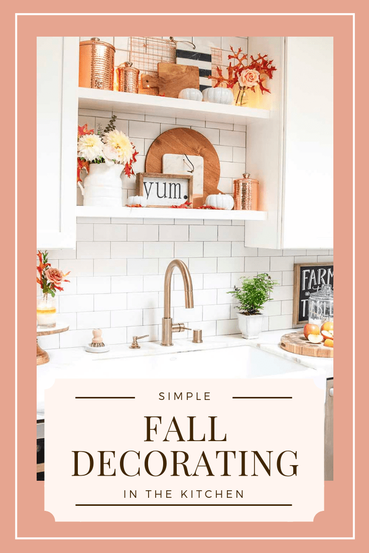 simple fall decorating