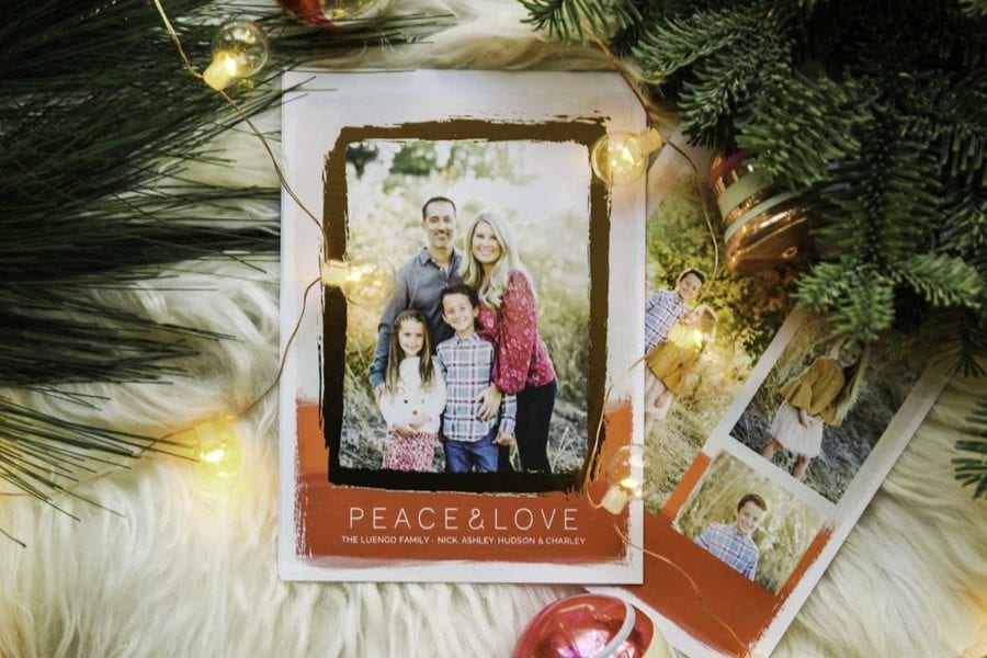 how to take better christmas card photos