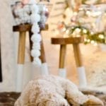 blush and copper christmas decorations