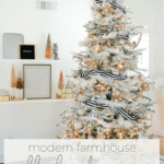 copper and rose gold christmas