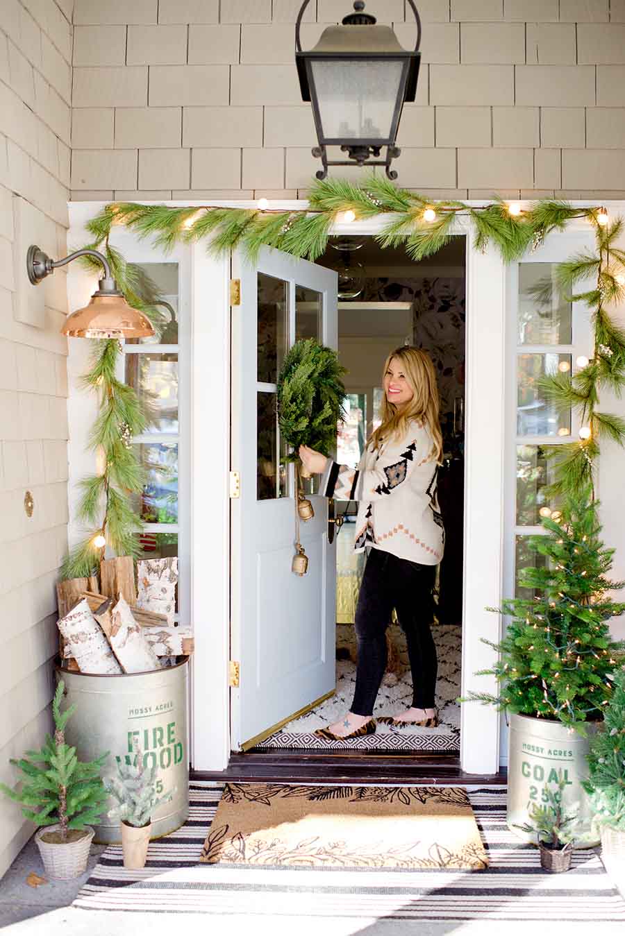 Modern House Tour Our Modern Farmhouse Christmas Home Tour Modern Glam Modern House Tour Our Modern Farmhouse Christmas Home Tour Modern Glam