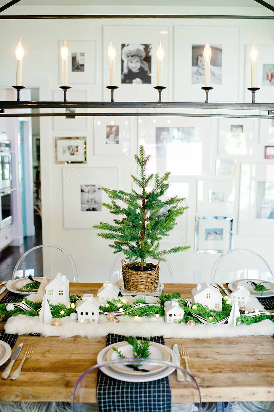 Modern Farmhouse Christmas Table - Tips for Creating a Holiday Table