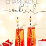 Pomegranate Sparkling Wine Cocktail