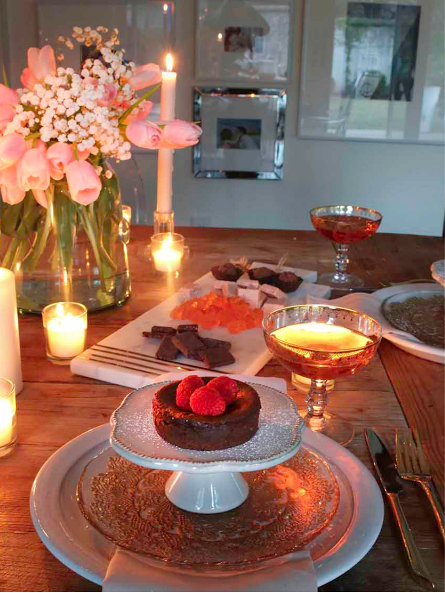 candlelit dinner for two