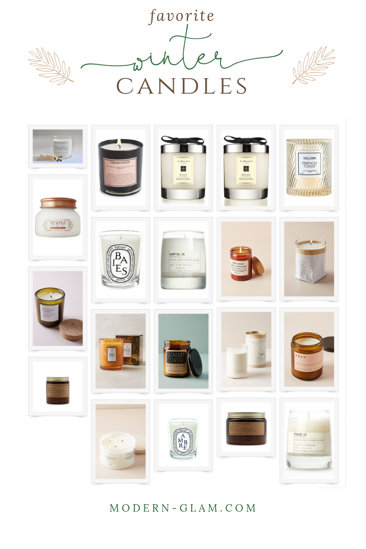 favorite winter candles