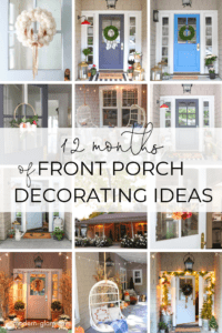 12 months of porch decorating ideas