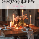 valentine's day candlelit dinner for 2