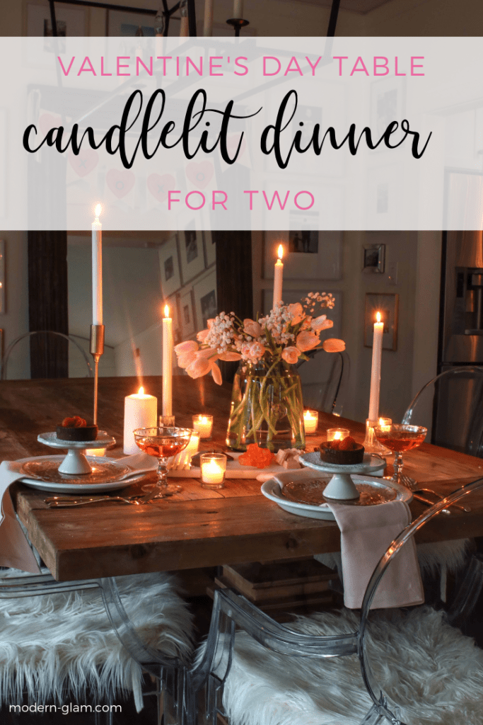 valentine's day candlelit dinner for 2