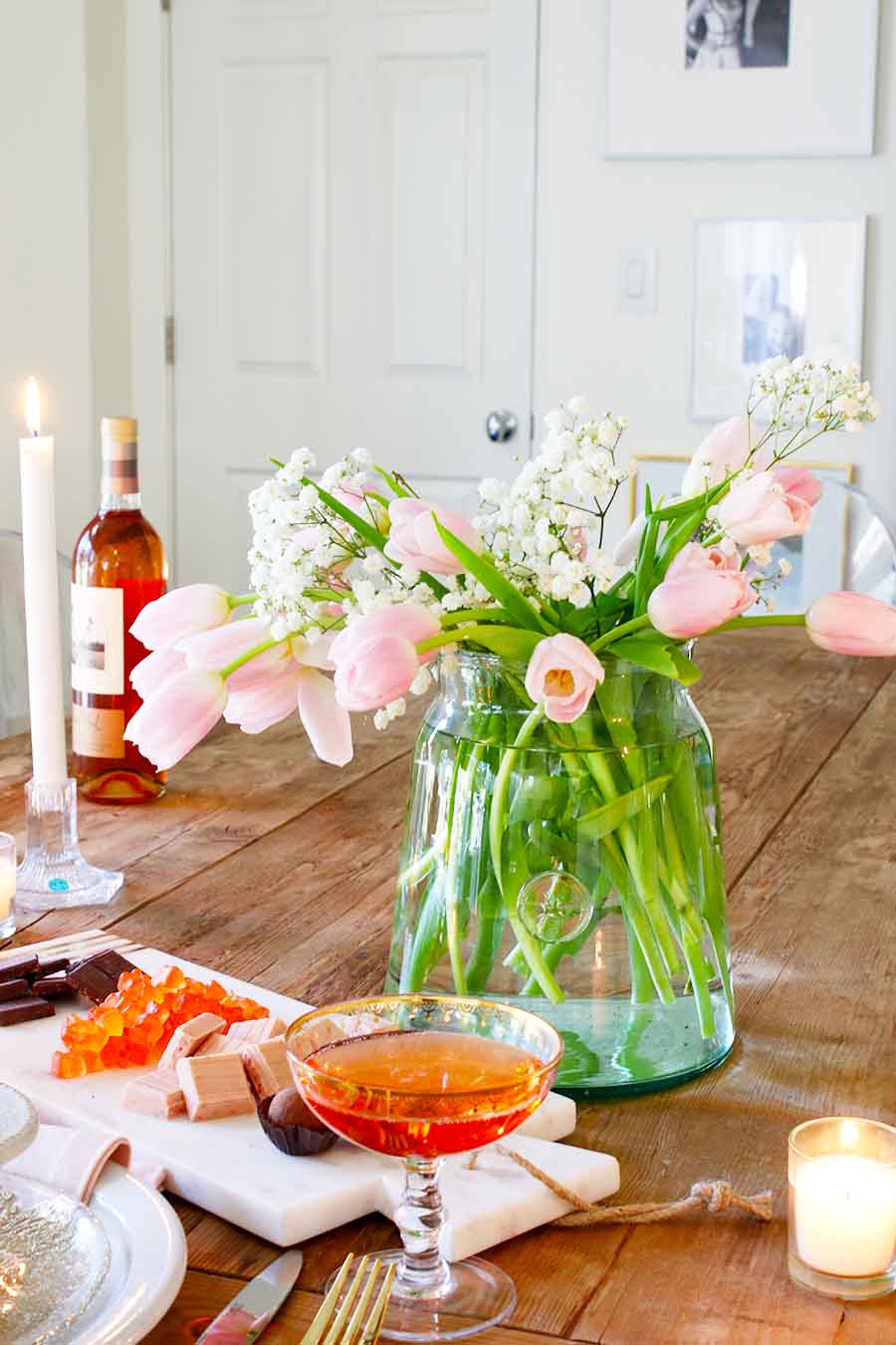 candlelit dinner for two