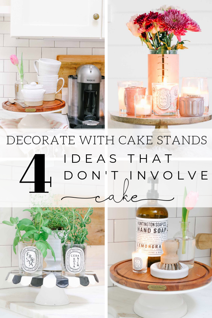 Decorating cake stands - 4 ways that don\'t involve cake! - Modern Glam