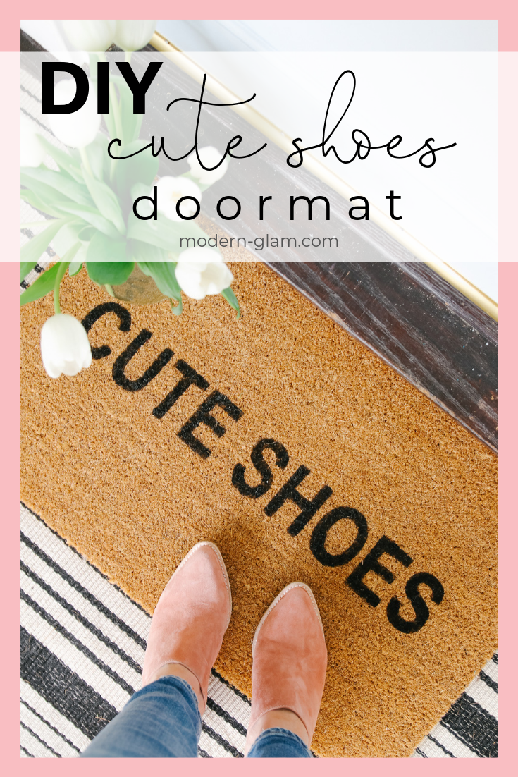 Make a Cute DIY Doormat in Three Easy Steps! - DIY Candy