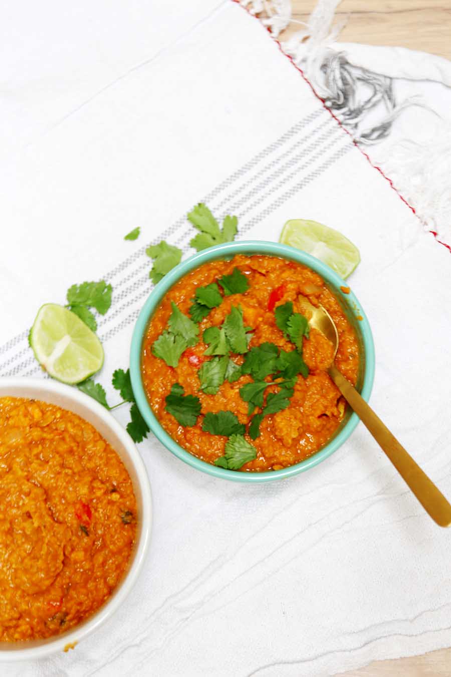 Coconut Curry Red Lentil Soup