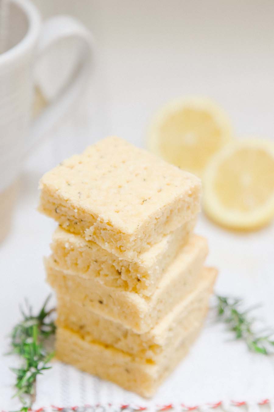 Rosemary Shortbread Bars