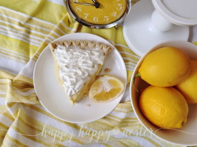 lemon pie with sour cream