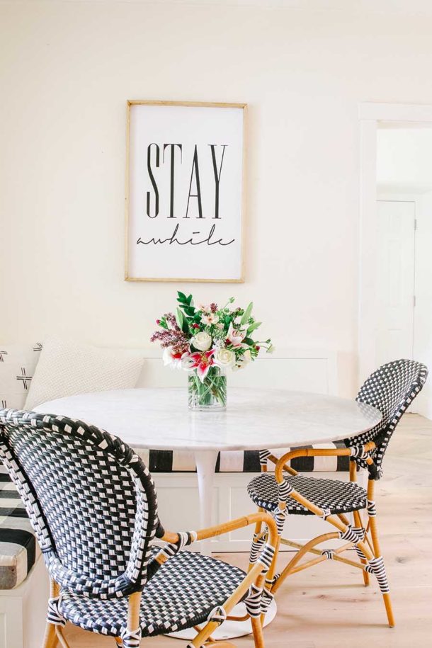 Grocery Store Flower Arrangement DIY Modern Glam