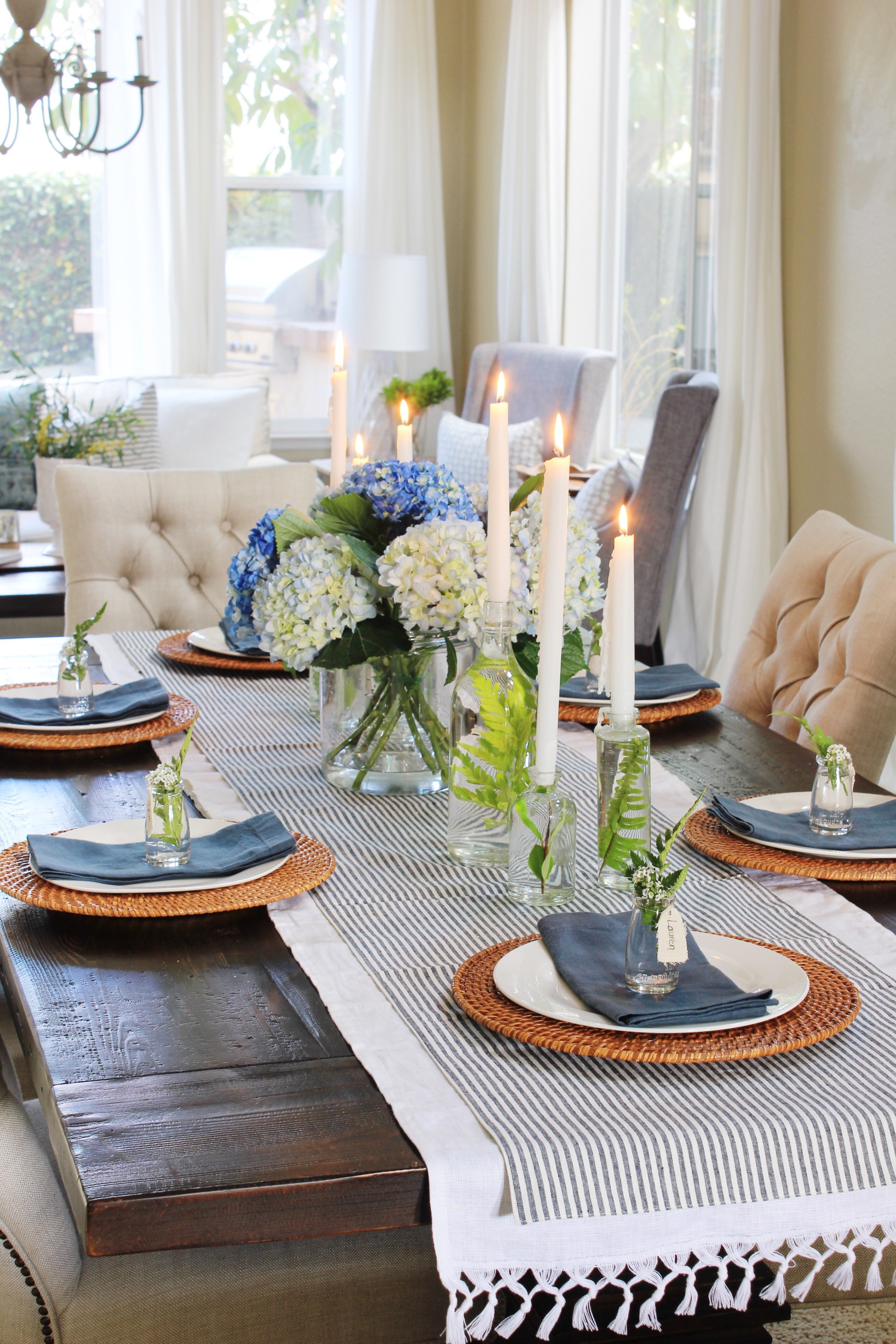 spring table decor