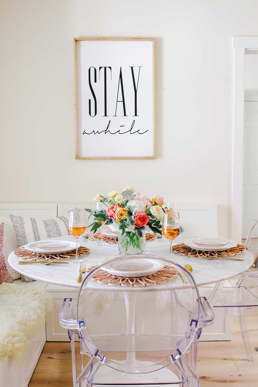 mothers day brunch table idea