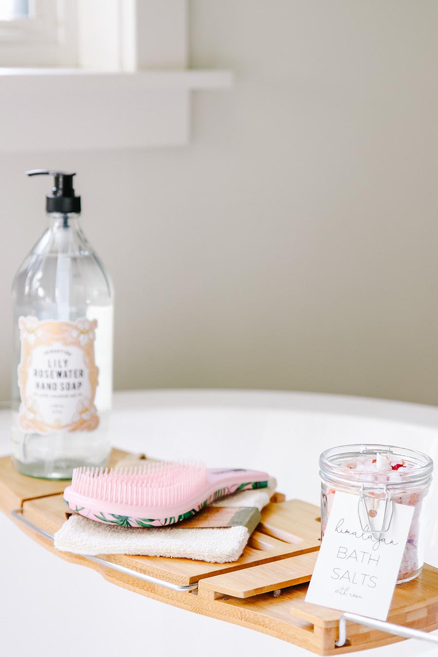 Mother's Day Gift Basket Idea - Spa at Home - Modern Glam