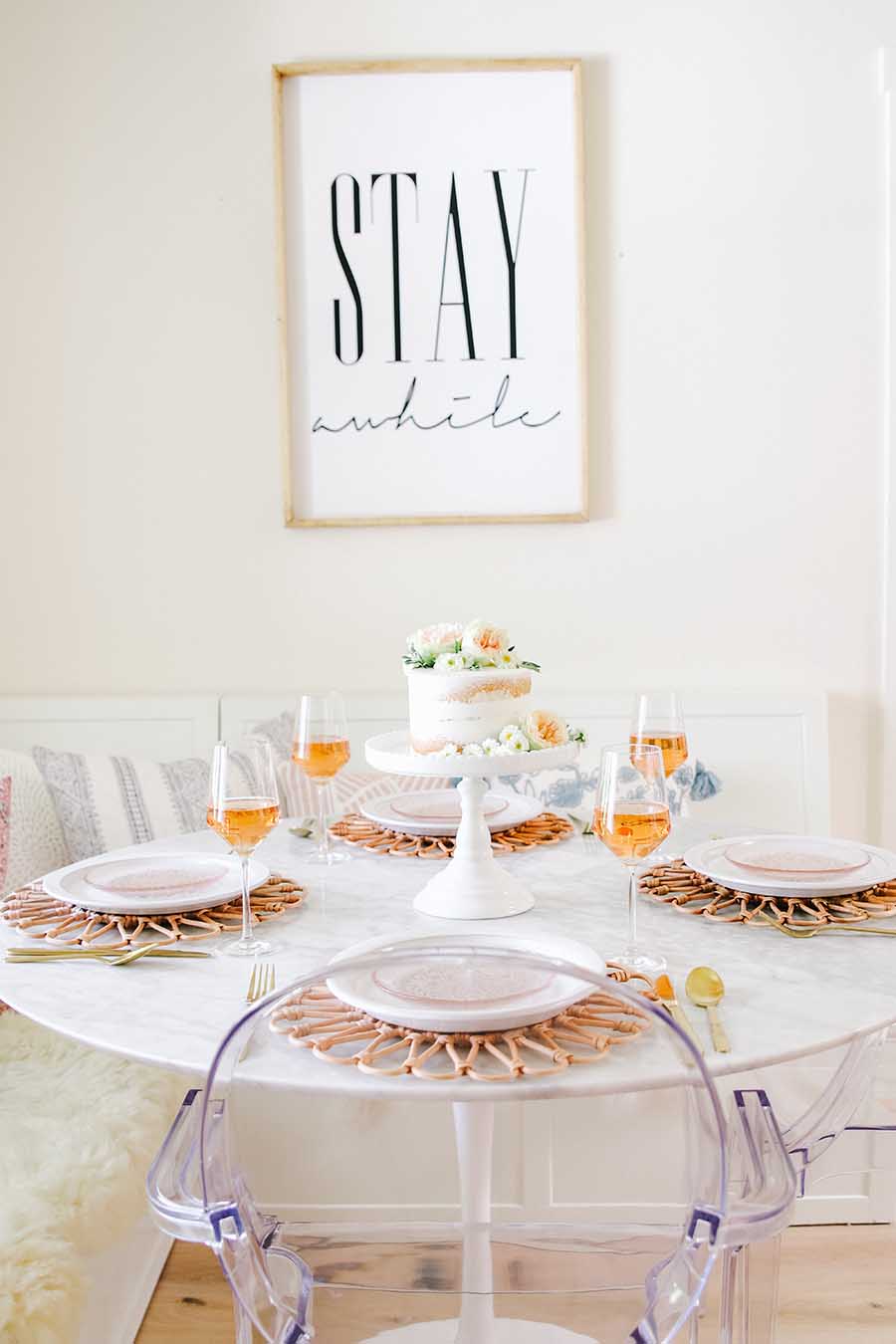 mothers day brunch table idea