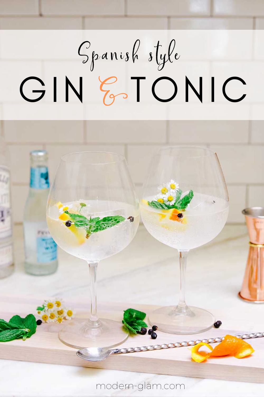 spanish style gin and tonic recipe