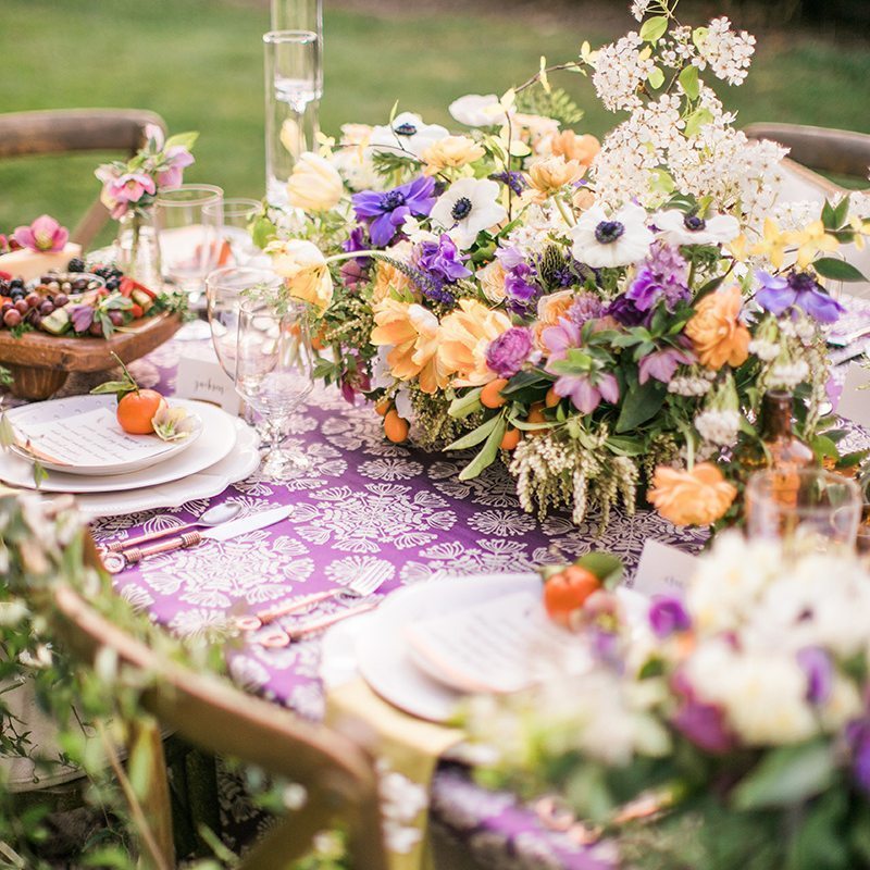 spring table setting ideas