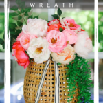 peony wreath