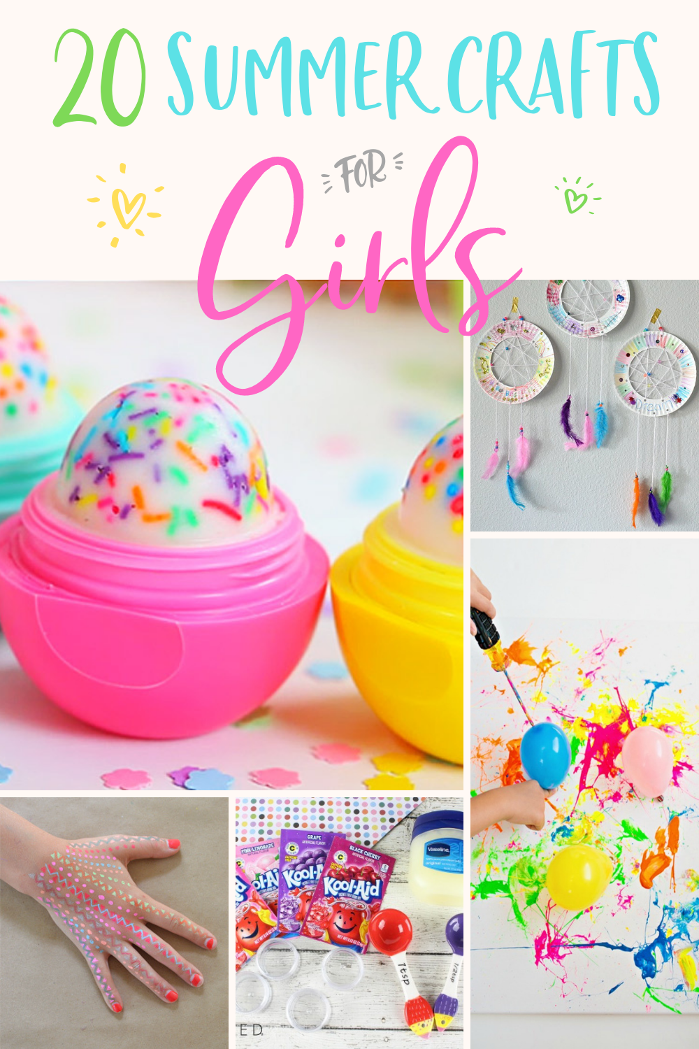 15 Summer Crafts for Preschoolers  Toddler crafts, Fun summer crafts,  Summer crafts for toddlers