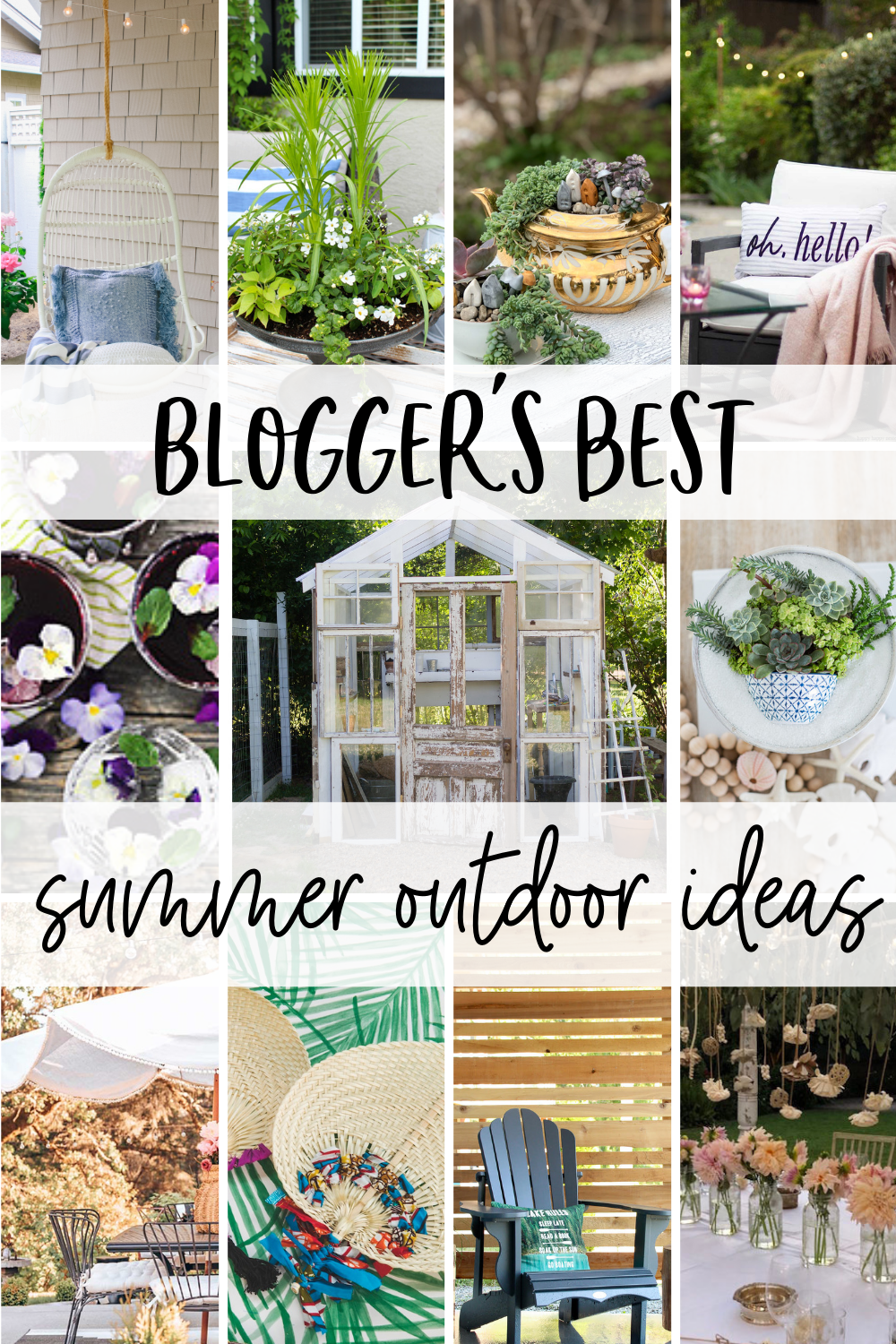 bloggers best summer ideas