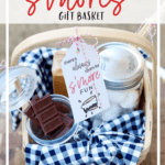 summer s'mores gift basket idea