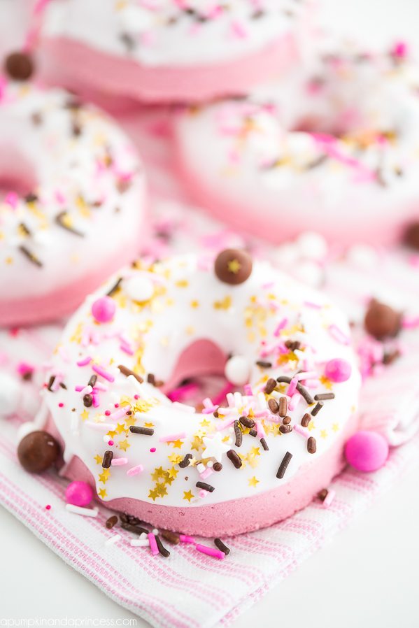 diy donut bath bomb