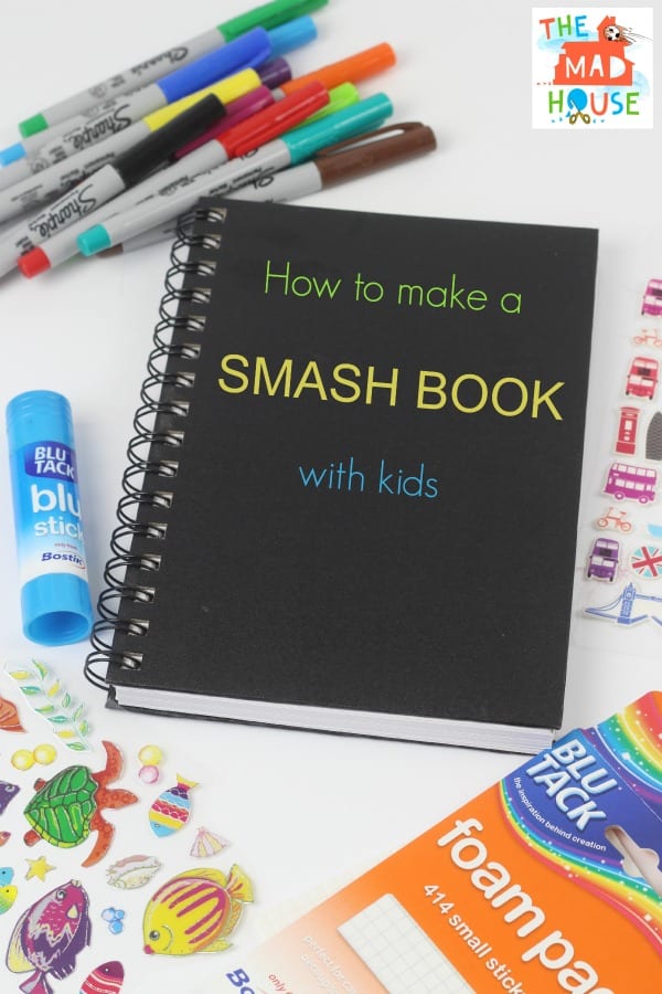 how to make a smash book with kids