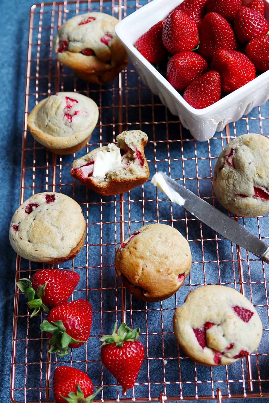 recipe strawberry muffins