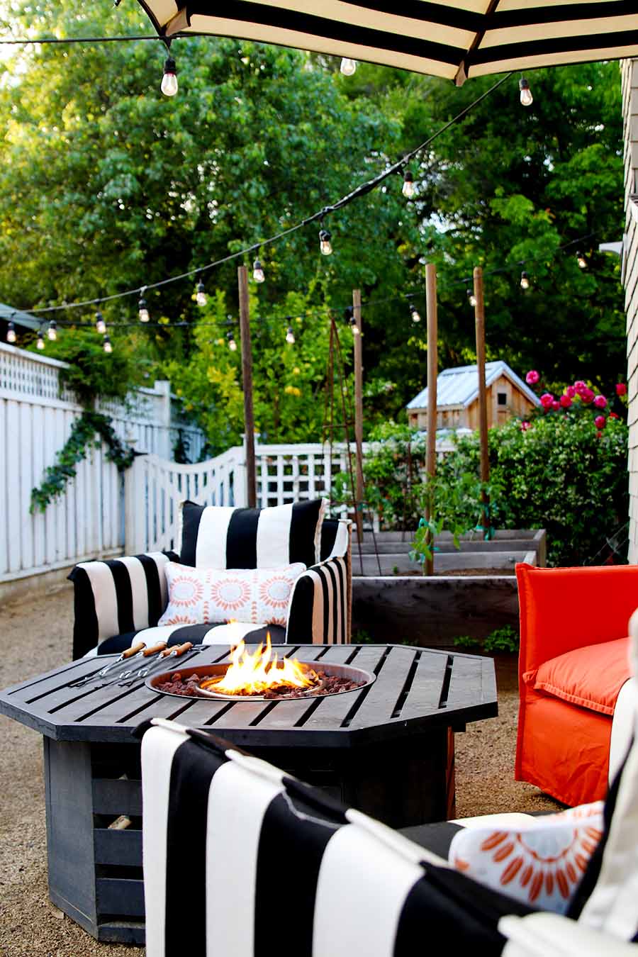 Summer Patio Tour Our Napa Inspired Side Yard Modern Glam