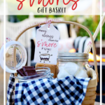 campfire s'mores gift basket