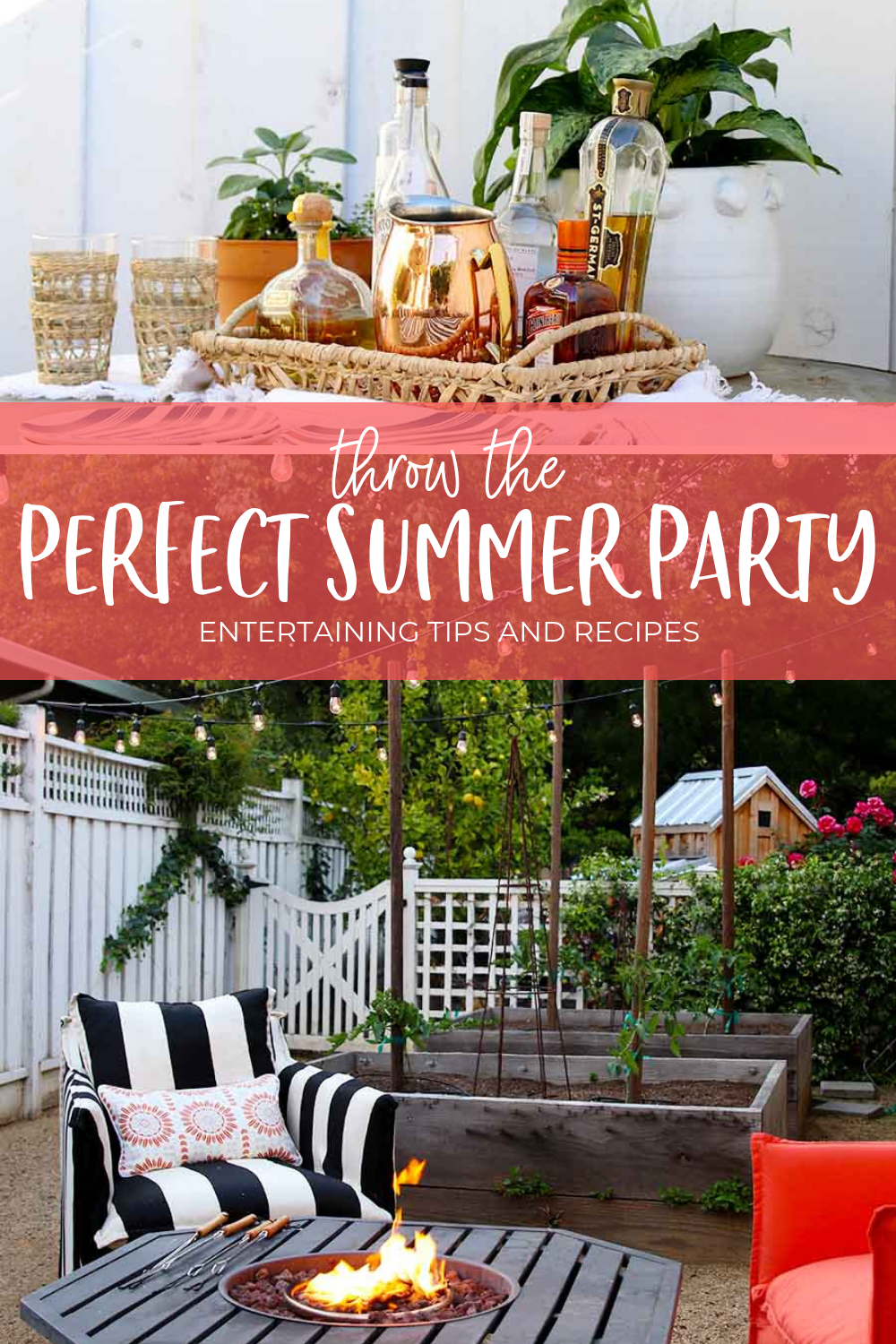 how to have the perfect summer party