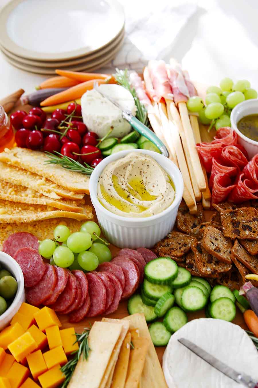 what to put together a cheese and meat platter