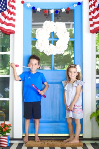 patriotic front porch decor ideas