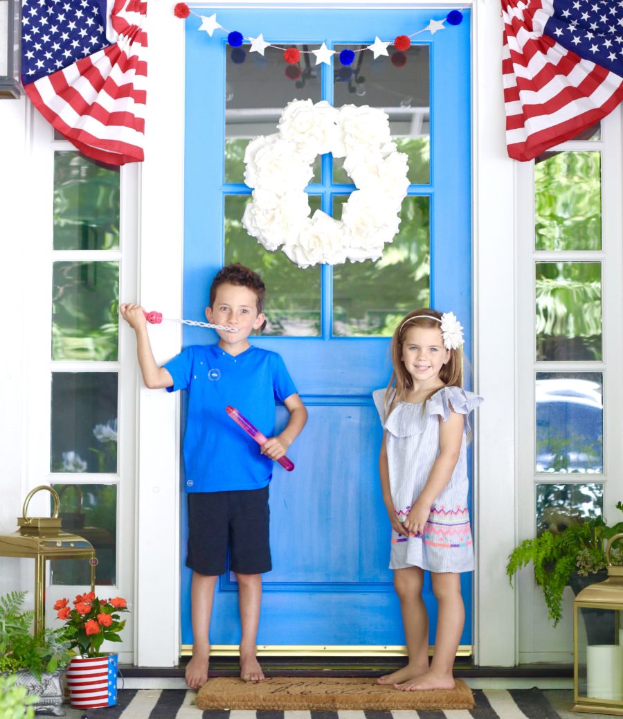 patriotic front porch decor ideas