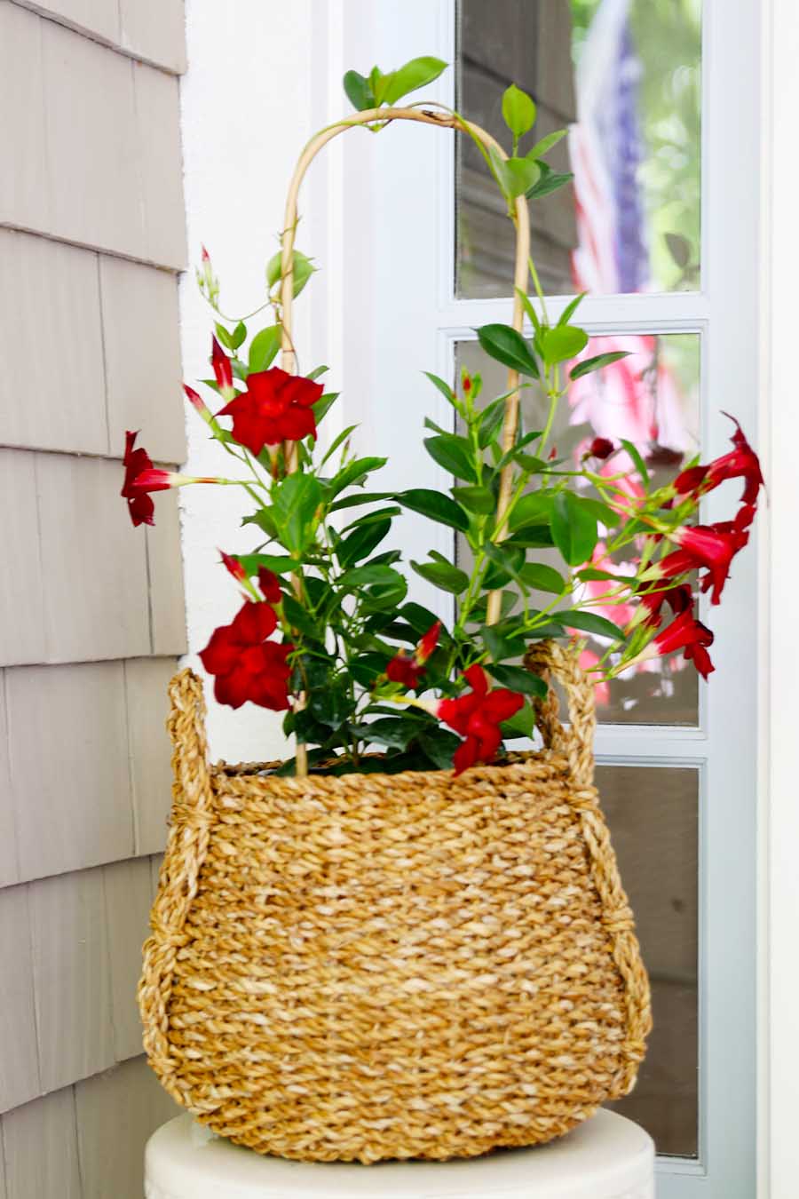 summer front porch decorating