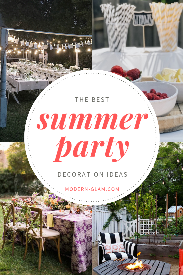 Summer Party Decorations