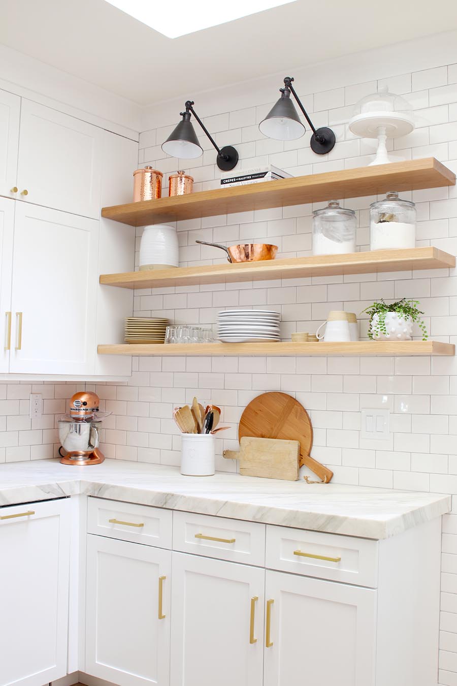 open shelving kitchen ideas