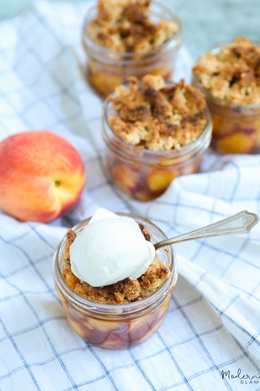 paleo peach pie