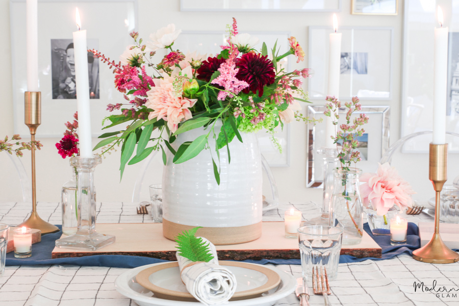 floral centerpiece ideas for dinner parties