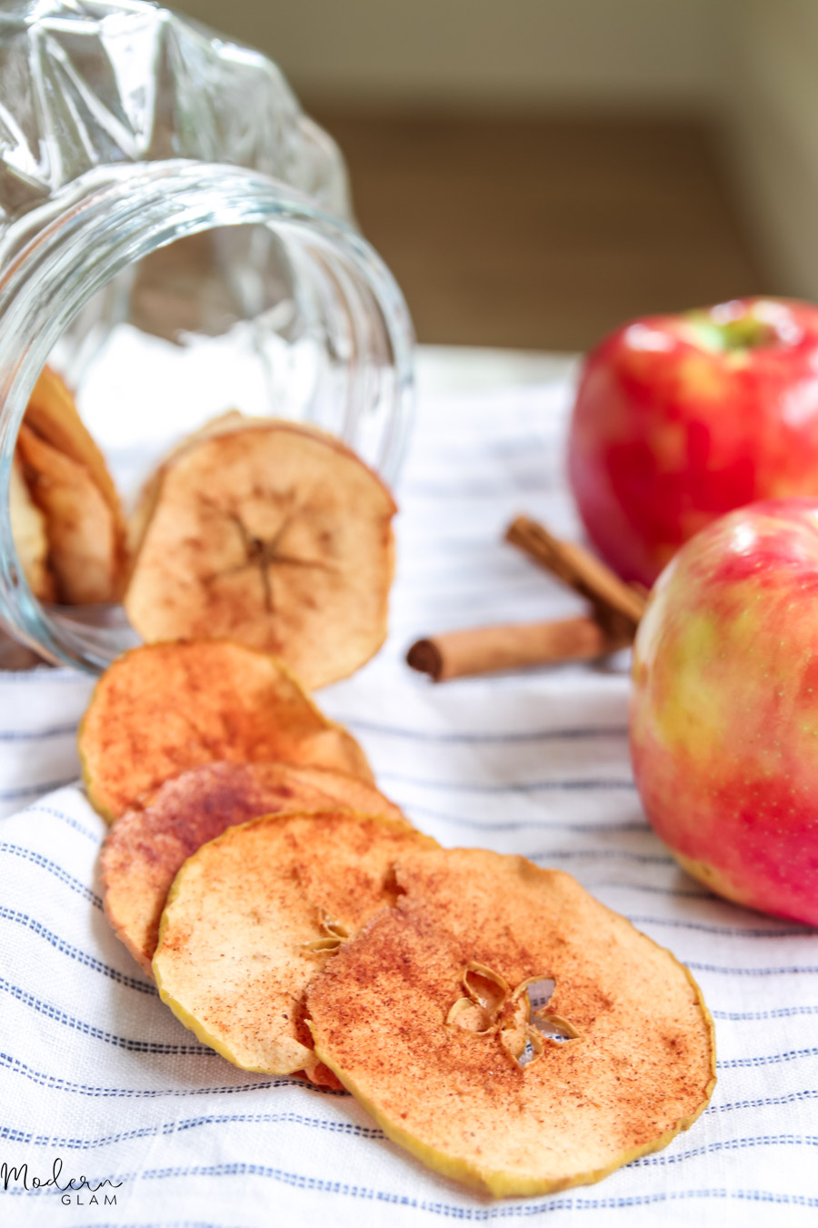 baked apple chips recipe