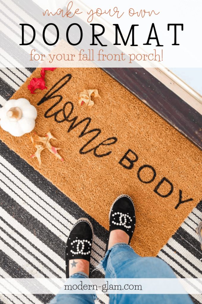 how to make your own doormat 